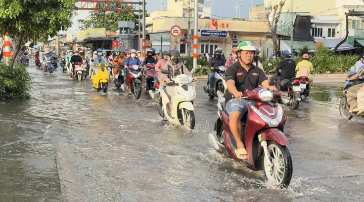 Triều cường tại TPHCM có thể đạt đỉnh trong hôm nay