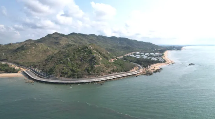 Gói thầu đoạn qua khu vực đèo Nước Ngọt (xã Long Hải)