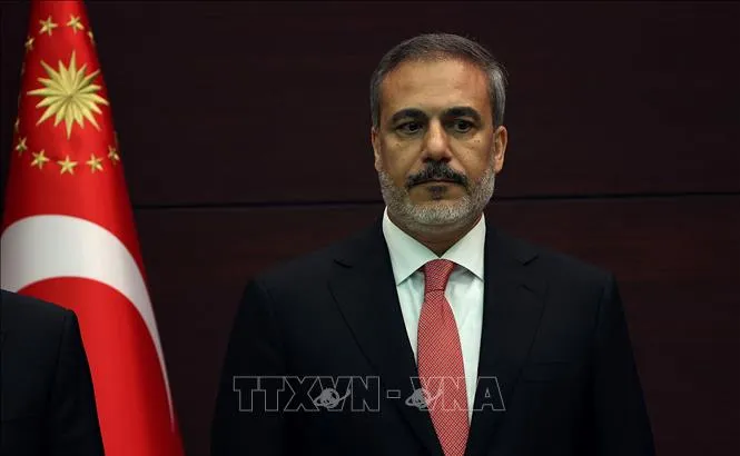 Ngoại trưởng Thổ Nhĩ Kỳ Hakan Fidan. Ảnh: TTXVN