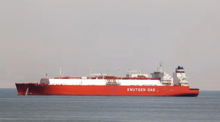 Một tàu chở dầu ở Biển Đỏ, gần cửa kênh đào Suez vào ngày 11-3. Ảnh: Xinhua/Getty Images