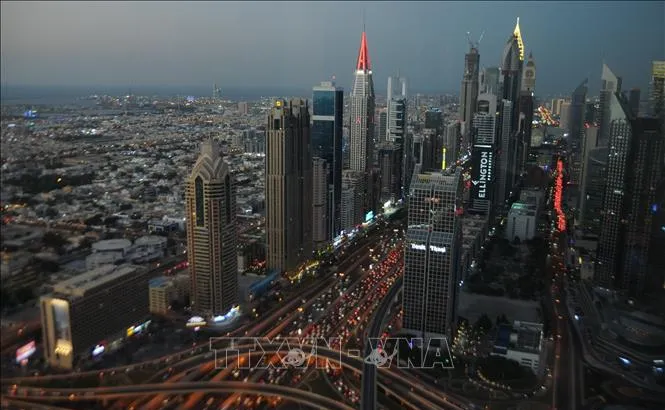 Quang cảnh thành phố Dubai, UAE. Ảnh: THX/TTXVN