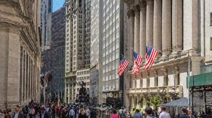 Ảnh minh họa Phố Wall. @GPT