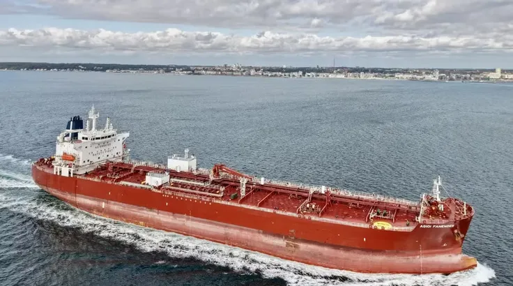Tàu Agioi Fanendes. Ảnh: marinetraffic.com