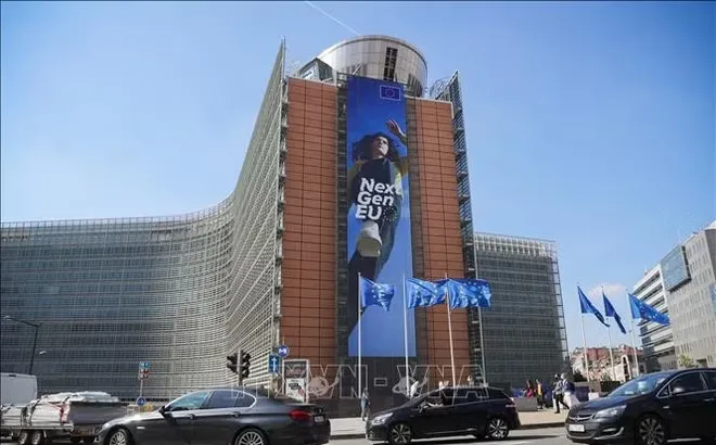 Trụ sở Ủy ban châu Âu tại Brussels, Bỉ. Ảnh: THX/TTXVN phát