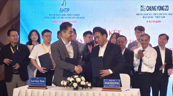 TPHCM kết nối chuỗi giá trị nông nghiệp công nghệ cao với Hàn Quốc