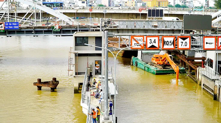 TPHCM: Các dự án chống ngập 'chạy nước rút'