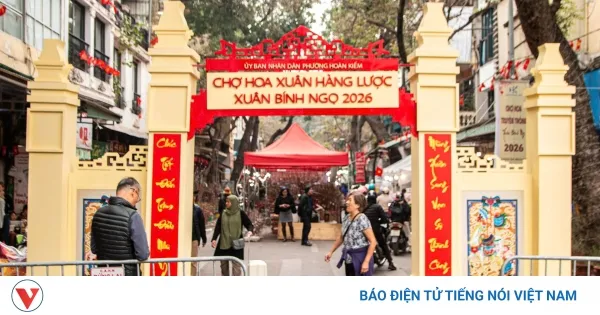 Tìm về ký ức xưa tại chợ hoa Hàng Lược Hà Nội 