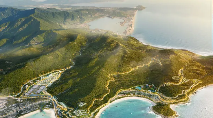 Vinhomes Hải Vân Bay thu hút sự chú ý nhờ vị trí có 1-0-2 dưới chân đèo Hải Vân và quy hoạch đồng bộ