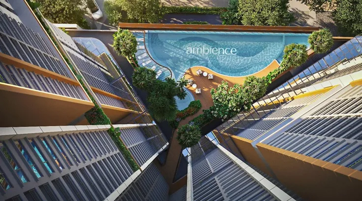 Ambience được quy hoạch như một khu dân cư tích hợp với hơn 50 tiện ích nội khu. 