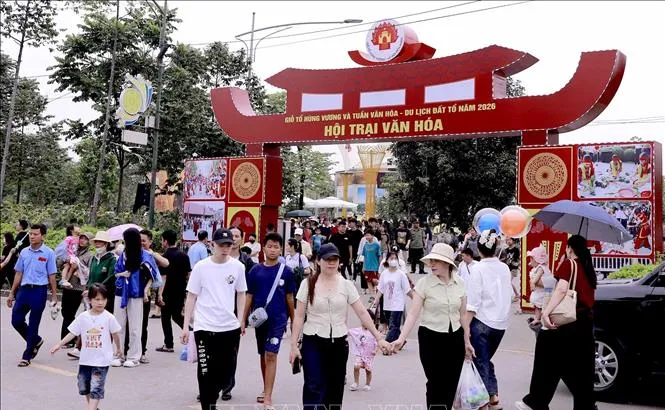 Phú Thọ đón hơn 6,5 triệu lượt du khách dịp Giỗ Tổ Hùng Vương