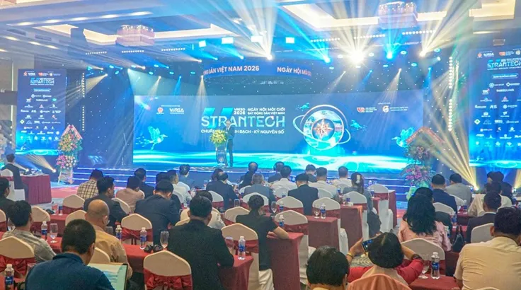 Quang cảnh Ngày hội Môi giới BĐS Việt Nam 2026 diễn ra tại TP Cần Thơ.