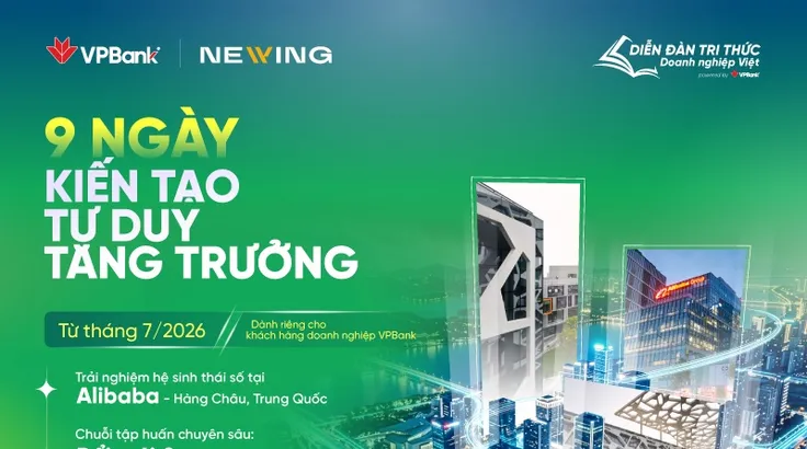 VPBank đồng hành đưa 28 CEO doanh nghiệp SME tới Alibaba