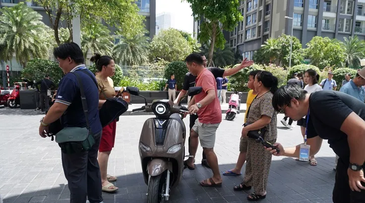 Khách hàng ấn tượng ngay lập tức với thiết kế thanh lịch của VinFast Kyo