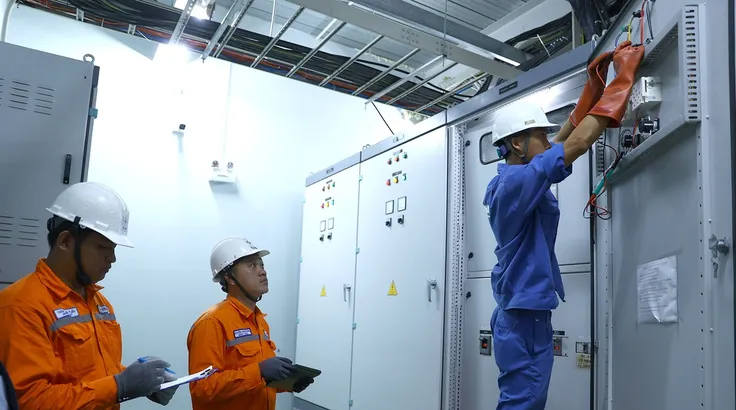 EVNSPC nâng cấp hạ tầng lưới điện đồng bộ với tốc độ phát triển phụ tải tại các khu công nghiệp.
