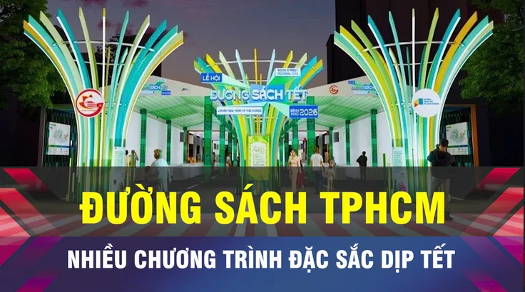 18 GIỜ NGÀY 13-2: Đường sách Tết TPHCM đậm bản sắc Việt