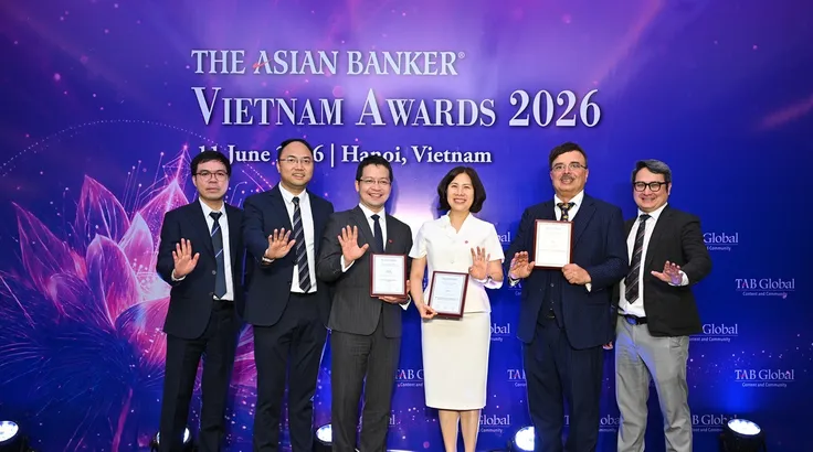 VPBank nhận 3 giải thưởng tại The Asian Banker
