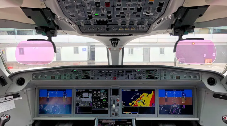 Thiết bị mô phỏng buồng lái máy bay A220 đầu tiên tại châu Á