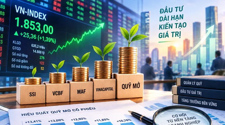 Thị trường hồi phục, nhiều quỹ tăng lợi nhuận 10% chỉ sau 1 tháng
