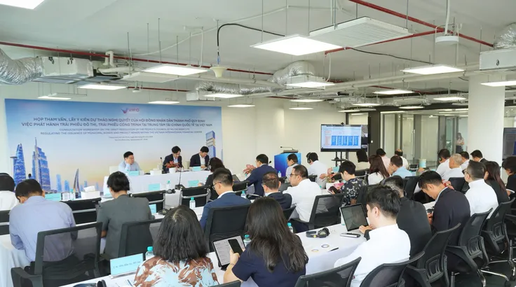 Lấy ý kiến chuyên gia về phát hành trái phiếu tại VIFC-HCMC