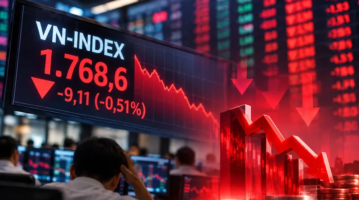 VN Index chốt quý III trong sắc đỏ