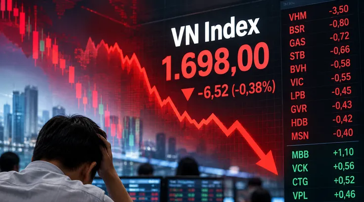 VN Index thủng mốc 1.700 điểm