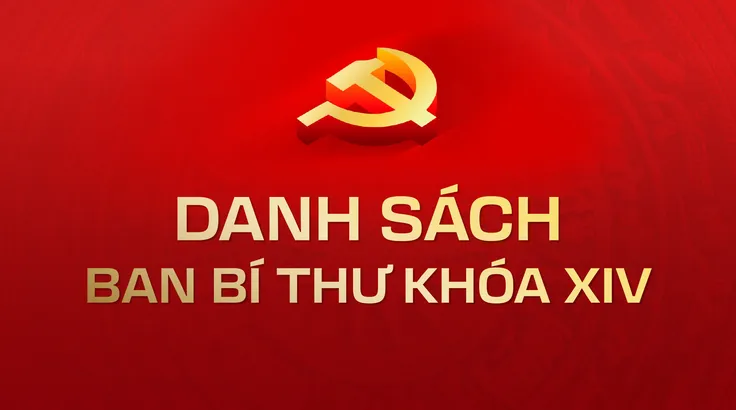 Danh sách Ban Bí thư khóa XIV