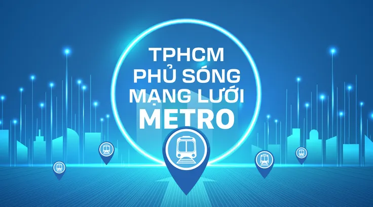 Mạng lưới metro sẽ phủ sóng TPHCM trong tương lai
