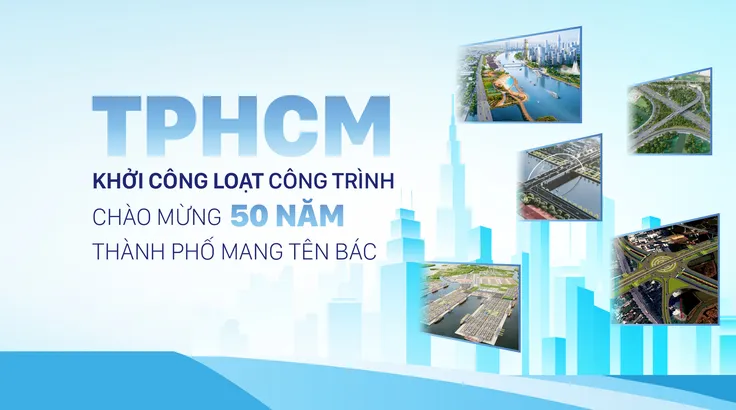 Loạt công trình chào mừng 50 năm thành phố mang tên Bác