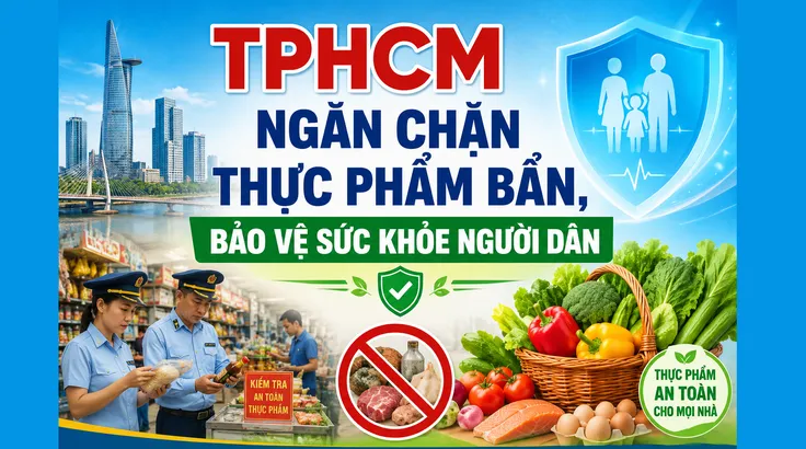 TPHCM mạnh tay ngăn chặn thực phẩm bẩn