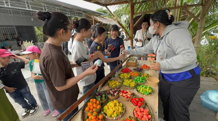 Chợ quê Đồng Tháp mở sinh kế, nâng thu nhập cho nông dân