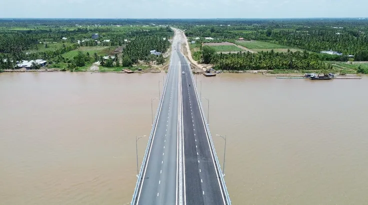 Cầu Đại Ngãi 2 sẽ mở lưu thông dịp lễ 30-4