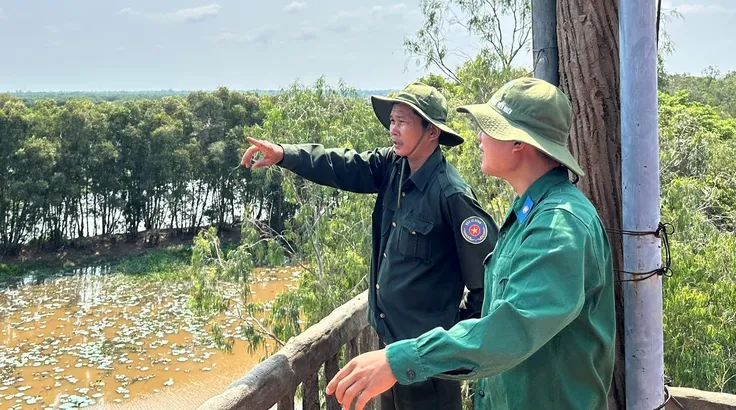 Cuộc chiến giữ rừng giữa mùa khô khốc liệt