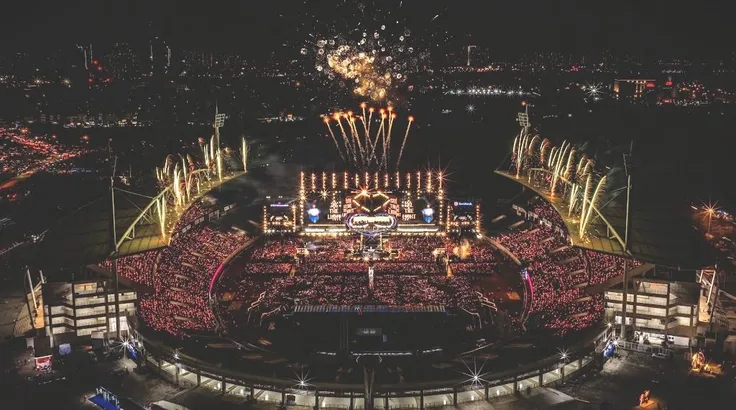 Sân vận động Mỹ Đình là một trong những điểm đến concert tại Hà Nội. Ảnh THẮNG ĐẶNG