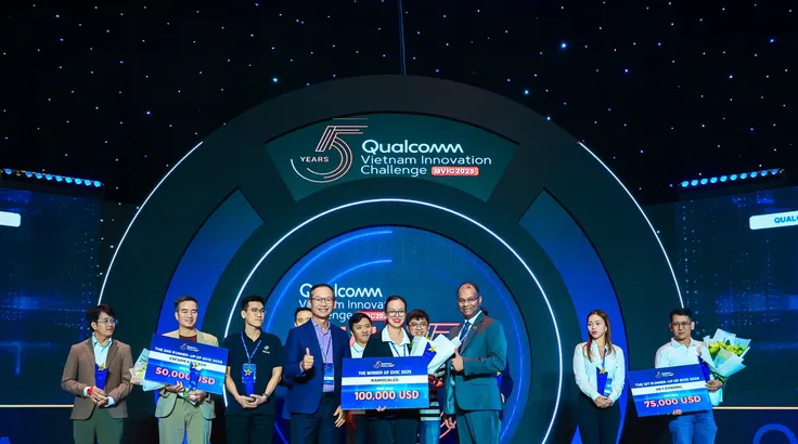 Ở QVIC 2025, các startup tranh tài đã dành được phần thưởng lớn.