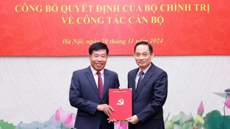 Bí thư Tỉnh ủy Bình Phước Nguyễn Mạnh Cường giữ chức Phó Trưởng Ban Đối ngoại Trung ương