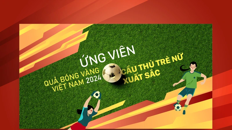 Ứng viên Quả bóng vàng Việt Nam 2024: Cầu thủ trẻ nữ (U21) xuất sắc