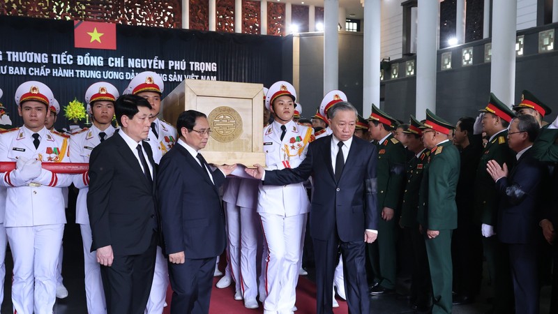 Solemn memorial, burial ceremonies for General Secretary Nguyen Phu Trong
