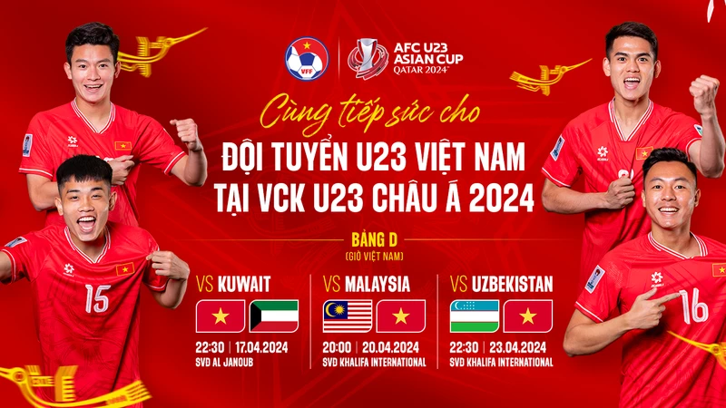 Lịch thi đấu VCK U23 châu Á 2024
