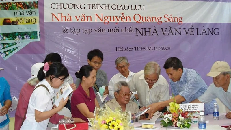 Nhà văn Nguyễn Quang Sáng: Người chưa bao giờ vắng mặt