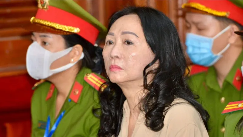 Bị cáo Trương Mỹ Lan tại tòa ngày 19-3. Ảnh: CAO THĂNG