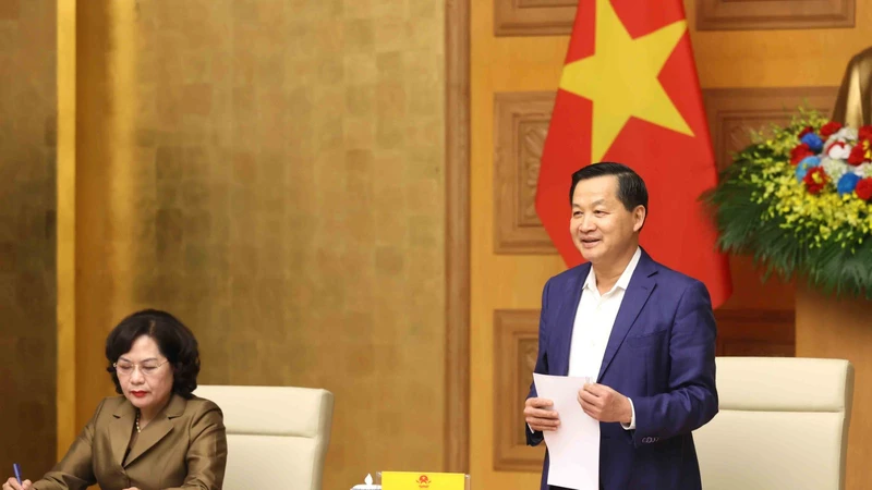 Phó Thủ tướng Lê Minh Khái chủ trì cuộc họp Hội đồng Tư vấn chính sách tài chính, tiền tệ quốc gia