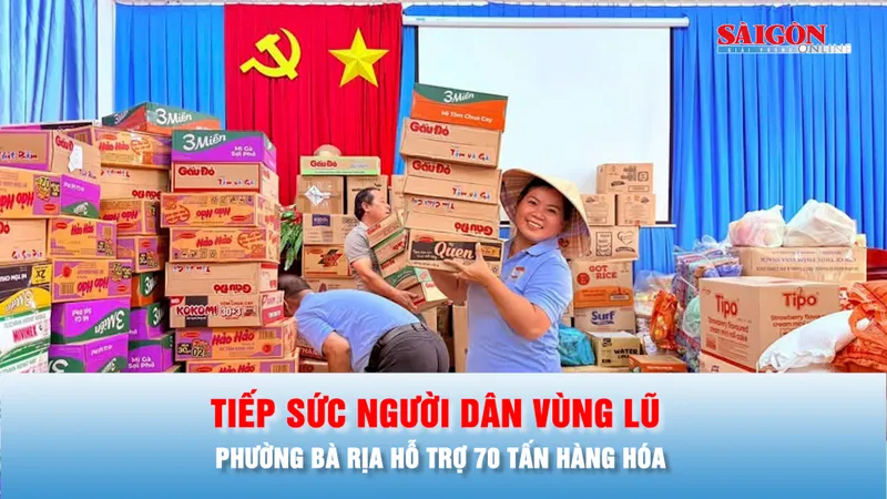 Podcast bản tin tối 29-11: Phường Bà Rịa hỗ trợ 70 tấn hàng hóa, tiếp sức người dân vùng lũ