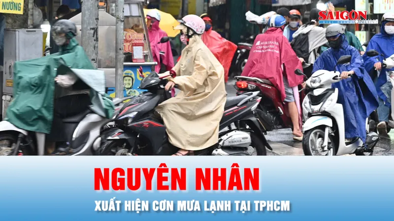 Podcast bản tin trưa 4-12: Nguyên nhân xuất hiện cơn mưa lạnh tại TPHCM sáng nay