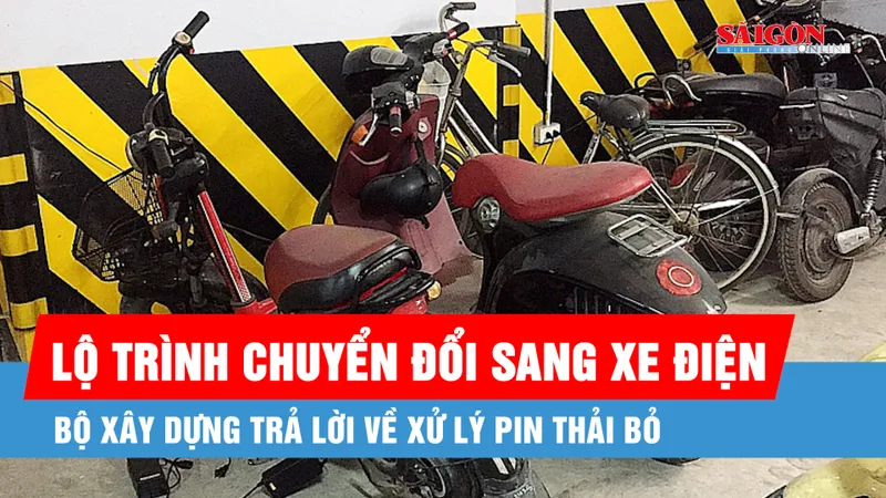 Bộ Xây dựng trả lời cử tri TPHCM về chuyển đổi sang xe điện