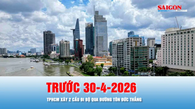 Podcast bản tin tối 16-12: Trước 30-4-2026, TPHCM xây 2 cầu đi bộ qua đường Tôn Đức Thắng