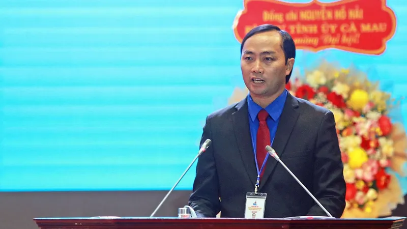 Anh Phạm Tuấn Tài được chỉ định giữ chức Bí thư Tỉnh đoàn Cà Mau