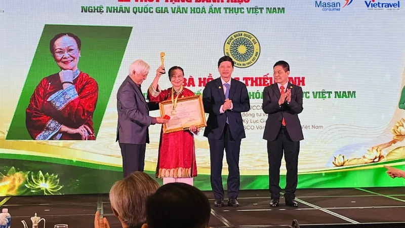 Trao tặng danh hiệu Nghệ nhân Văn hóa Ẩm thực Việt Nam năm 2025