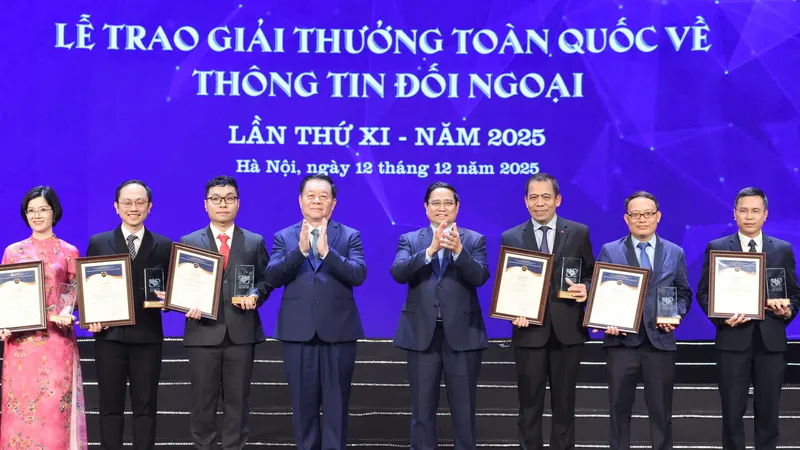 Báo Sài Gòn Giải Phóng đoạt giải ba Giải thưởng toàn quốc về Thông tin đối ngoại lần thứ XI