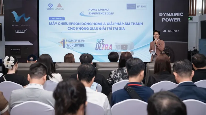 “Home Cinema Experience 2025” là sự kiện dành cho những người yêu thích công nghệ và điện ảnh