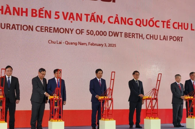 New 50,000-dwt berth officially inaugurated in Quang Nam Province